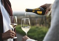 Wandern in den Weinbergen von Malsch, Rhein-Neckar, Letzenberg, Baden Württemberg, Deutschland