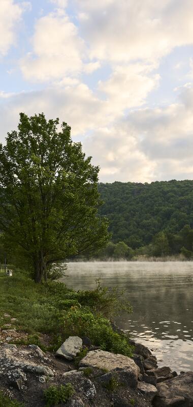 Camping AZUR in Wertheim im Taubertal, Baden-Württemberg, Deutschland