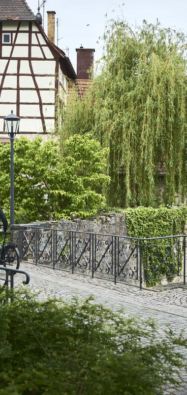 Tauberbischofsheim im Taubertal, Baden-Württemberg, Deutschland