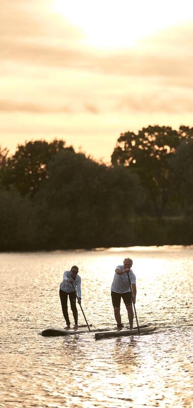 Am St. Leonersee, Rhein-Neckar, Baden-Württemberg, Deutschland