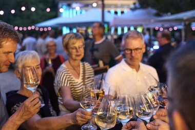 Taubertäler Weindorf in Bad Mergentheim, Taubertal, Baden-Württemberg, Deutschland | © Stefan Leitner