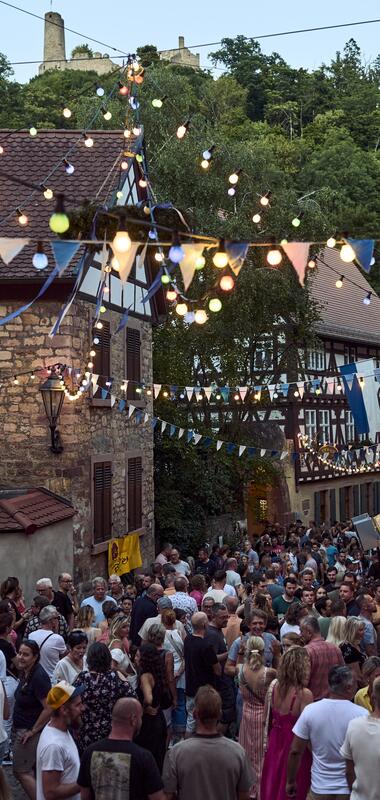 Weinheimer Kerwe, Rhein-Neckar, Weinheim, Baden-Württemberg, Deutschland