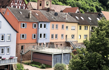 Ferienhaus "Blaues Häuschen - knapp am Main" | © Unbekannt