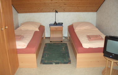 Schlafzimmer FeWo Winterweg | Ferienwohnungen Gerhäußer | Cleebronn | © Neckar-Zaber-Tourismus e.V.