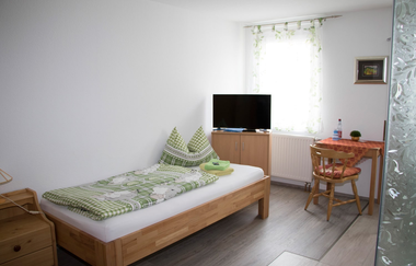 Einzelzimmer | Gästehaus Schaaf | Lauffen am Neckar | © Neckar-Zaber-Tourismus e.V.