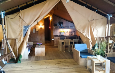 Inselcamping Kollersee | © Landratsamt Rhein-Neckar-Kreis