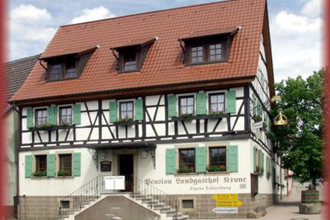 Landgasthof Pension ''Zur Krone'' Kraichtal-Gochsheim