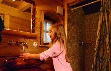 Bad im Baumhaus | © Erlebnispark Tripsdrill