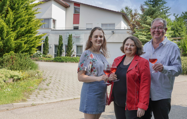 Familie Müller von Müllers Weingut im Auerberg | Nordheim | HeilbronnerLand | © Weingut Müller im Auerberg | Nordheim