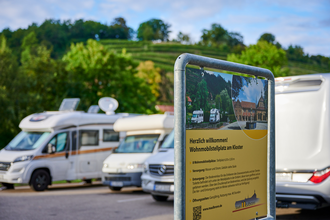 Wohnmobilstellplatz Talaue am Kloster Maulbronn | © Land der 1000 Hügel - Kraichgau-Stromberg