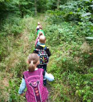 5 Tage Naturparkforscher unterwegs | © Angelika Hering