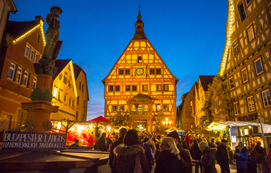 Besigheim Weihnachtsmarkt in der Abendstimmung | © Stadtverwaltung Besigheim