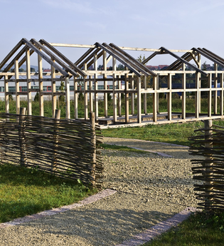Mithräum in der Freilichtanlage "Römisches Güglingen" | HeilbronnerLand | © Römermuseum Güglingen