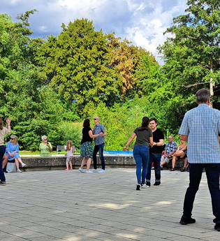 Tanzen am See mit Claus Sieber