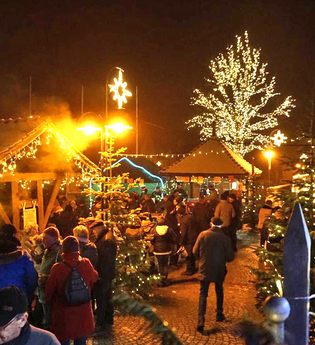 Weihnachtsmarkt Eichelberg | © Stadt Östringen