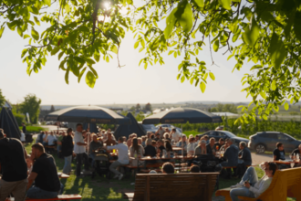 Weinterasse im Burgfeld | © Moser Burgfeld