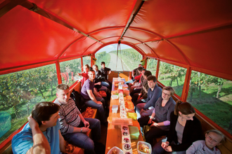 Katzenbeißer Carrus | Planwagen- und Weinbergrundfahrt | Lauffen am Neckar | © Katzenbeisser Carrus Planwagenfahrten GbR