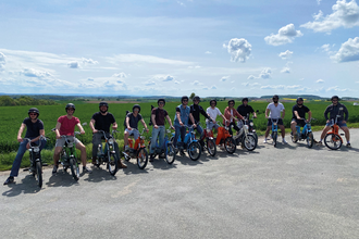 Erlebnistouren auf historischen Zweirädern | © Mofatouren Kraichgau