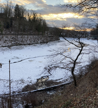 Gräben, Mönche, Teiche