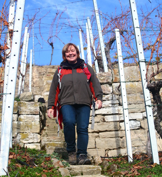 Beate Schiefer | Weinerlebnisführerin im Weinsüden Weinort Lauffen am Neckar | © Beate Schiefer
