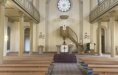 Ev. Kirche in Elsenz, Innenansicht | © Stadt Eppingen