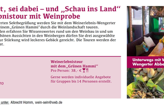 Komm mit, sei dabei - und "Schau ins Land" mit Albrecht Hamm