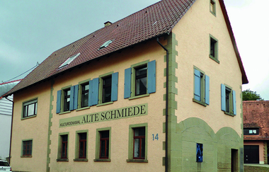 Alte Schmiede, Eppingen-Mühlbach, Außenansicht | © Stadt Eppingen