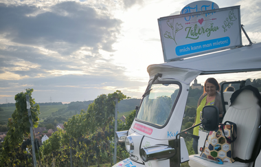 E-Tuk Tuk - fahrende Weinerlebnistouren | Brackenheim | HeilbronnerLand | © Touristikgemeinschaft HeilbronnerLand