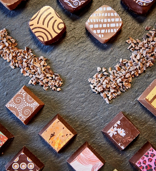 Wein und Schokolade | © Art of Chocolate