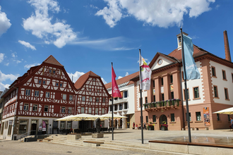 Marktplatz | Fachwerkstadt Eppingen | HeilbronnerLand | © Große Kreisstadt Eppingen