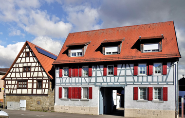 Fachwerkäuser in Zaisenhausen | © Landratsamt Karlsruhe