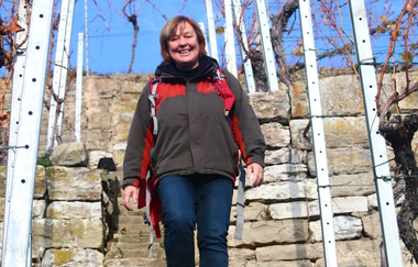 Beate Schiefer | Weinerlebnisführerin im Weinsüden Weinort Lauffen am Neckar | © Beate Schiefer