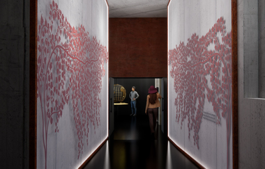 Modellbild der geplanten Ausstellung in der Deutschen Weinwelt | Brackenheim | © Deutsche Weinwelt