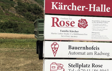 Eisautomat- Gasthaus zur Rose