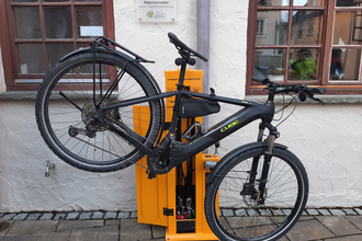 Fahrrad-Reparaturstation | © Liebliches Taubertal