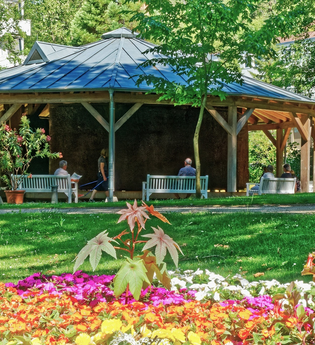 Gradierpavillon im Kurpark | © Kurverwaltung
