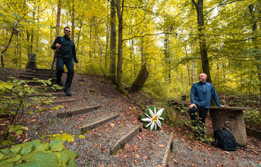 Himmelsleiter am Wander3Klang Eppingen | HeilbronnerLand | © Touristikgemeinschaft HeilbronnerLand