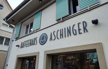 Front Kaffeehaus Aschinger | Oberderdingen | Café | © Kraichgau-Stromberg Tourismus e.V.