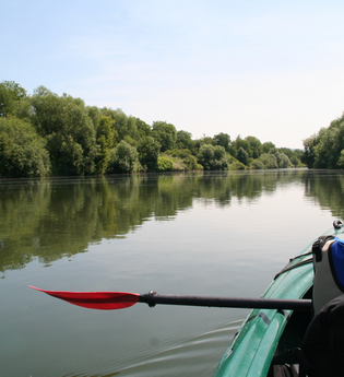Kajakverleih in Edingen-Neckarhausen | © Paddel- und Rudersport Diecknann