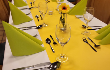 Innenbereich Klostergartenlaube Lauffen | © Klostergartenlaube Lauffen