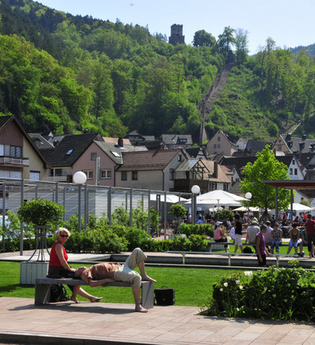 Kneippbecken am Maingarten | © Stadt Freudenberg