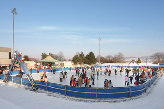 Kunsteisbahn Heddesheim | © Martin Kemmet, Gemeinde Heddesheim