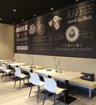 marc's Café & BrezelBäckerei | Brackenheim | Café Lounge | © Neckar-Zaber-Tourismus e.V.