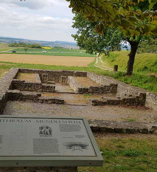 Mithras-Tempel, Römischer Keller und ein fantastischer Rundblick