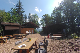 Neckarriedkopfhütte am Neckarsteig | © Stadt Neckargemünd