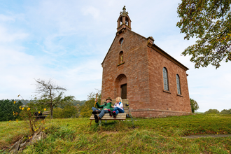 Ort des Glücks - AUSSICHTSPUNKT DREIFALTIGKEITSKAPELLE REICHOLZHEIM | © Liebliches Taubertal