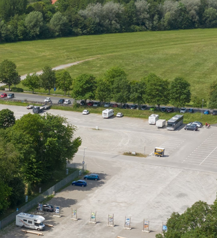 Parkplatz am Festplatz Bad Mergentheim | © Bad Mergentheim