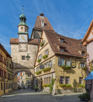 Röderbogen / Markusturm | © W. Pfitzinger/TLT