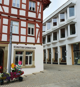 Stadtinformation am Marktplatz Eppingen | © Große Kreisstadt Eppingen