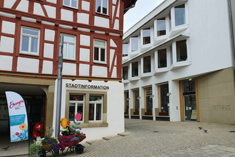 Stadtinformation am Marktplatz Eppingen | © Große Kreisstadt Eppingen